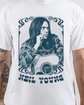 Neil Young White T-Shirt