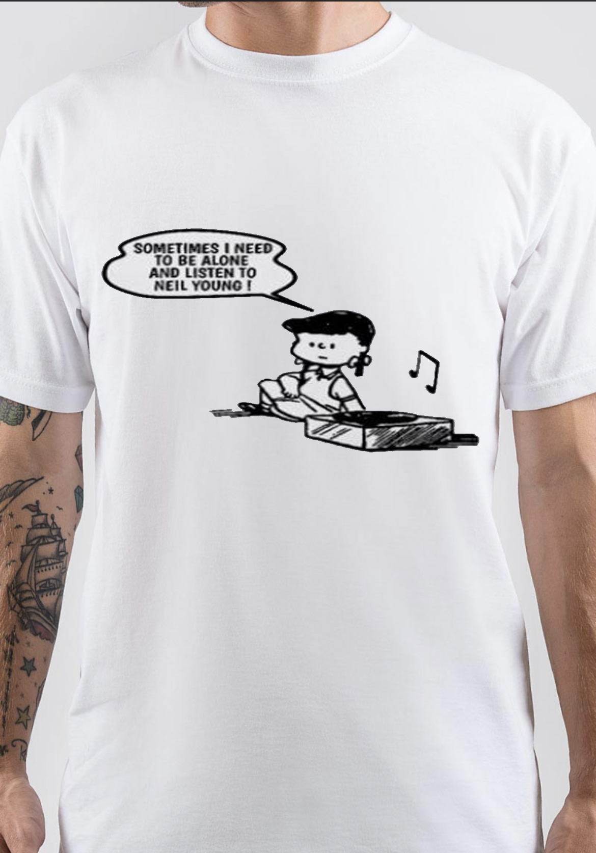 Neil Young Vintage T-Shirt - Image 2