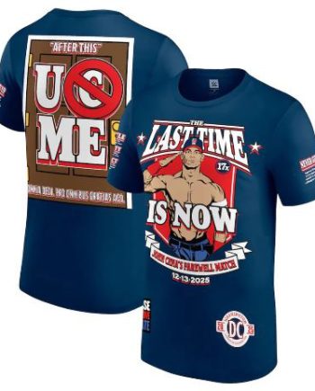 John Cena Navy Blue T-Shirt