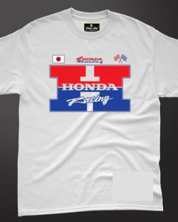 Honda Racing White T-Shirt