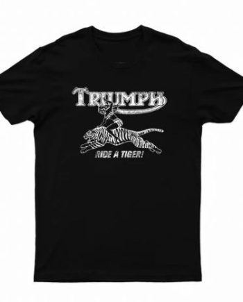 Triumph Vintage Black T-Shirt