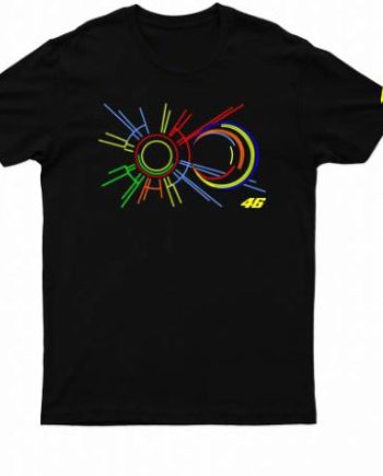 VR 46 Black T-Shirt