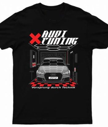 Audi Tuning Black T-Shirt