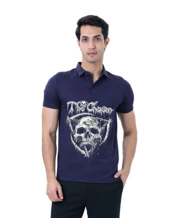 The Chaser Navy Blue Polo T-Shirt