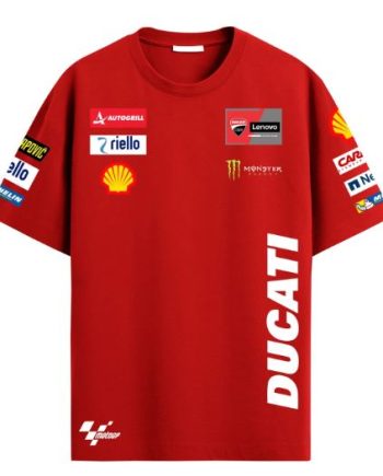 Ducati Red Oversized T-Shirt