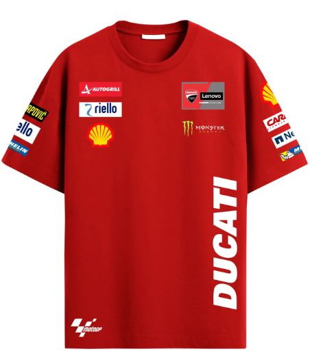 Ducati Red Oversized T-Shirt
