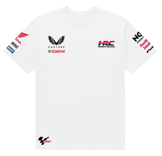 Honda HRC White T-Shirt