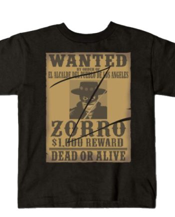 The Mask Of Zorro Wnted T-Shirt