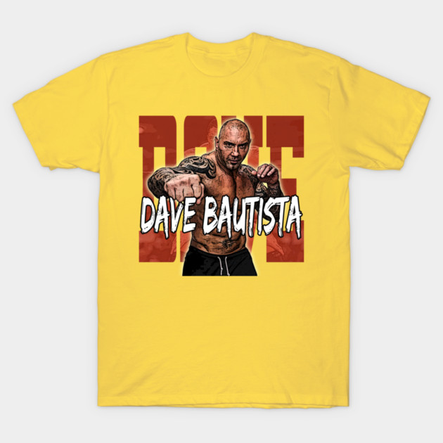 Dave Bautista Yellow T-Shirt