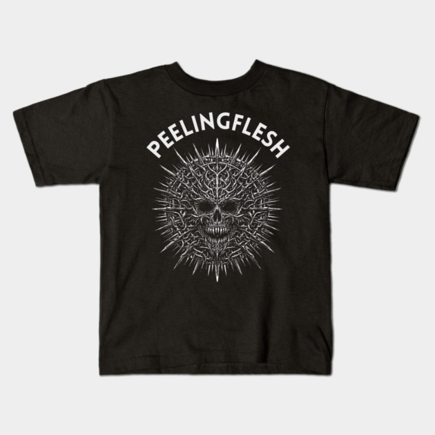 PeelingFlesh Black T-Shirt