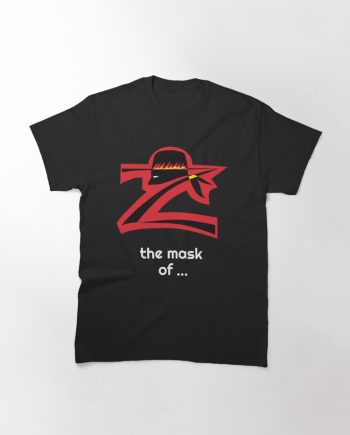 The Mask Of Zorro Black T-Shirt