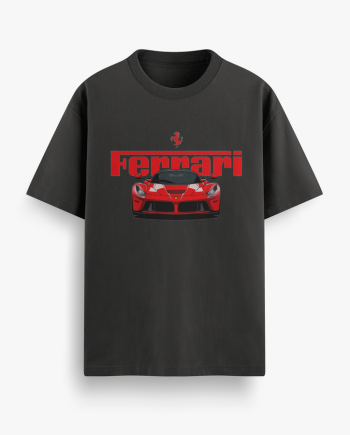 LaFerrari Rossa Oversized T-Shirt