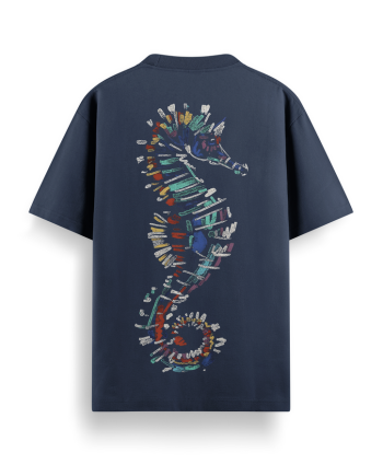Seahorse Oversized T-Shirt
