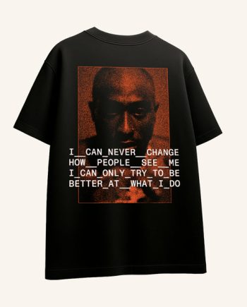 2pac Black Oversized T-Shirt