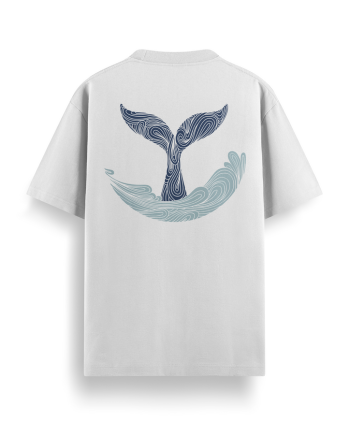 Whale Song Oversized T-Shirt