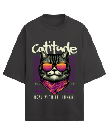 Cattitude Oversized T-Shirt