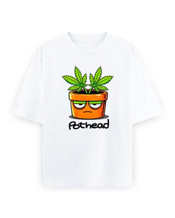 Pothead Funny Graphic Oversized T-Shirt