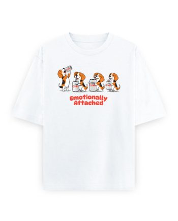 Emotionally Attached Oversized T-Shirt