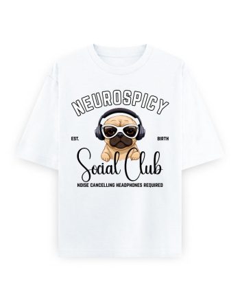 Neurospicy Social Club Oversized T-Shirt