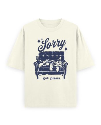Sorry Got Oversized T-Shirt