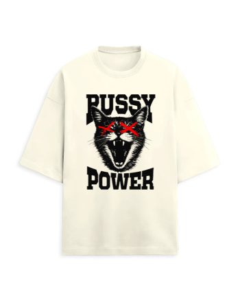 Pussy Power Oversized T-Shirt
