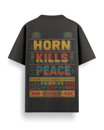 Horn Kills Oversized T-Shirt