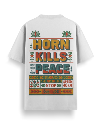 Horn Kills Oversized T-Shirt
