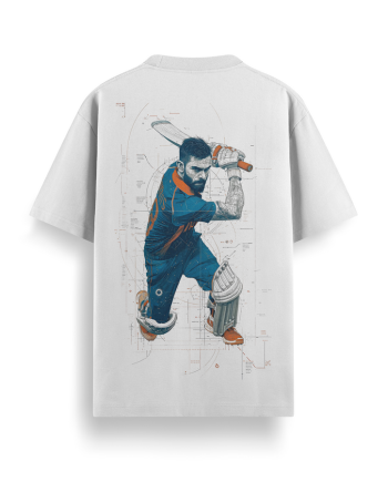 Kohli Schematic Oversized T-Shirt