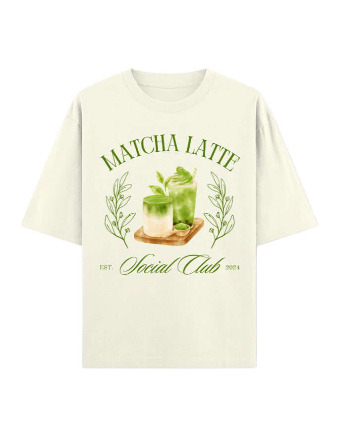 Matcha Latte Oversized T-Shirt