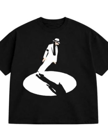 Michael Jackson Oversized Black T-Shirt