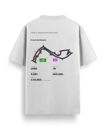 Circuit De Monaco Oversized T-Shirt