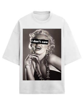 I Don’t Care Oversized T-Shirt