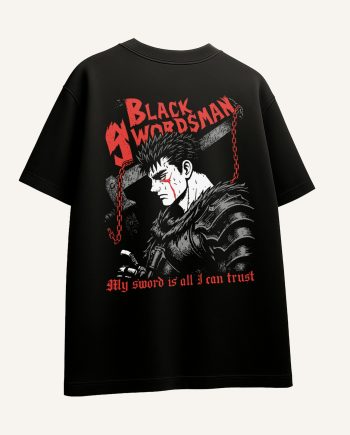 Black Swordma Oversized T-Shirt