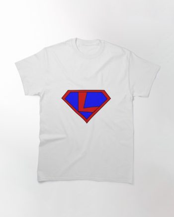 Hero, Heroine, Superhero, Initials,  L Classic T-Shirt
