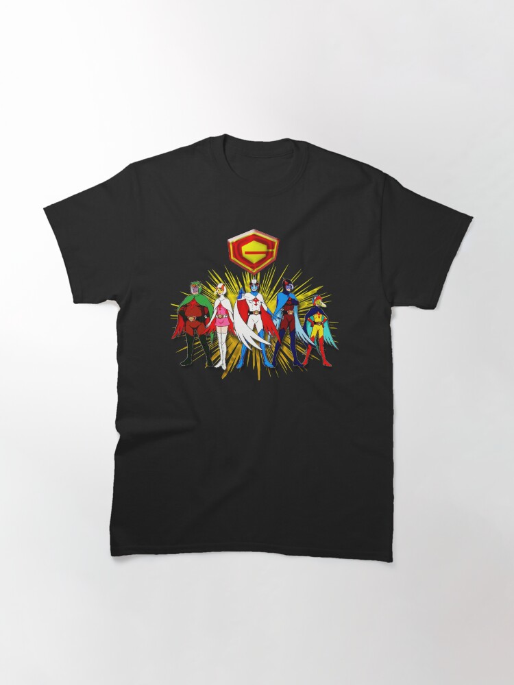 The whole Battle Of The Planets Gatchaman Team Classic T-Shirt