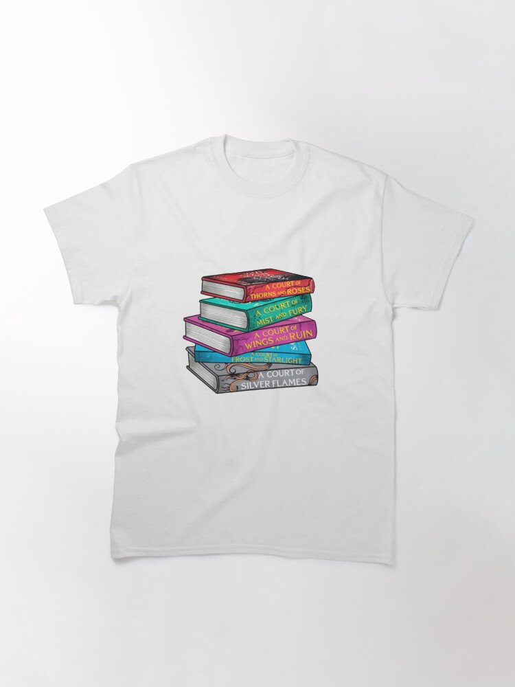 ACOTAR Books Vinyl Sticker Classic T-Shirt