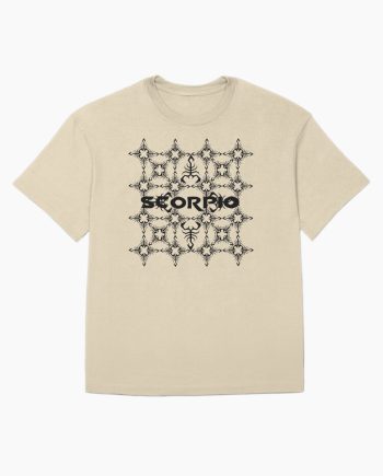 Scorpion Pattern Oversized T-Shirt