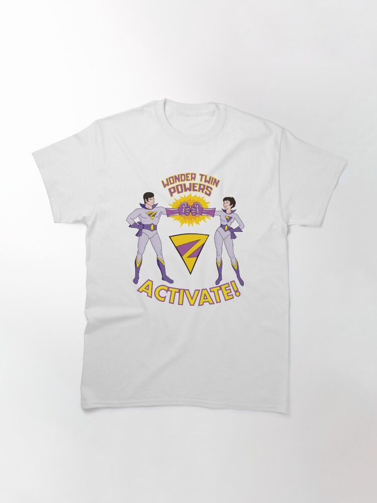 wonder twins powers activate one Classic T-Shirt