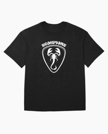 Scorpion Guitar Pick Oversized T-Shirt