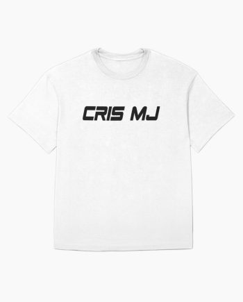 Cris Mj rapper Chilean - Black Version Oversized T-Shirt