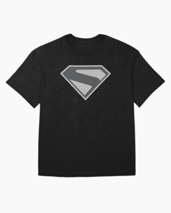 Superhero Legacy 2025 Black Logo Oversized T-Shirt