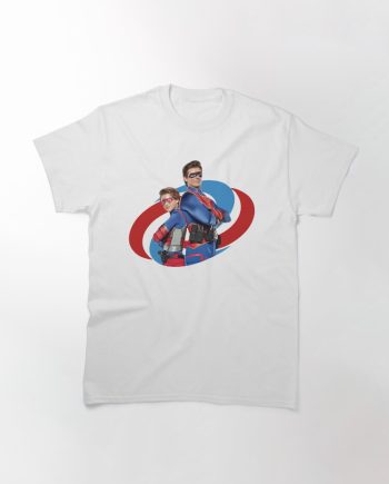 Captain Man and Kid Danger Classic T-Shirt