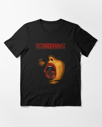 Vintage 90s Scorpions Rock Band Graphic Essential T-Shirt