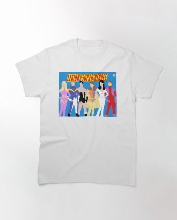 Legion of Super-Heroes Minimal 1 Classic T-Shirt