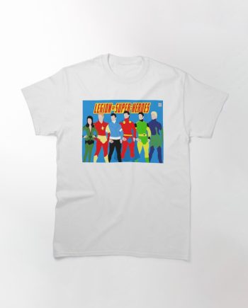 Legion of Super-Heroes Minimal 3 Classic T-Shirt