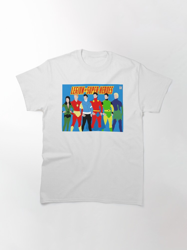 Legion of Super-Heroes Minimal 3 Classic T-Shirt