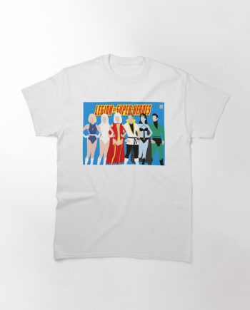 Legion of Super-Heroes Minimal 4 Classic T-Shirt