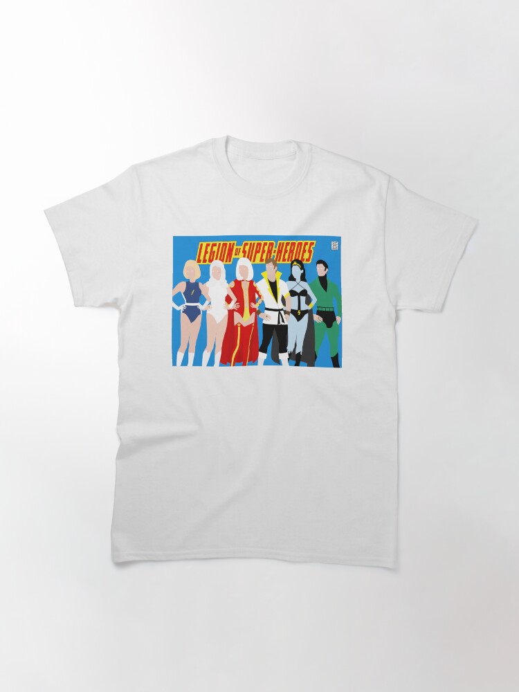 Legion of Super-Heroes Minimal 4 Classic T-Shirt