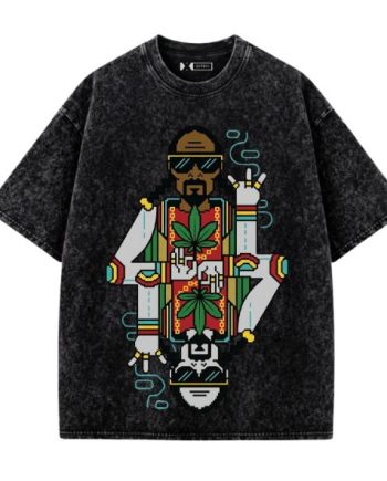 Snoop Dogg Acid Wash Oversized T-Shirt