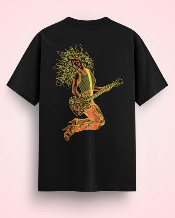 Neon Guitarist T-Shirt